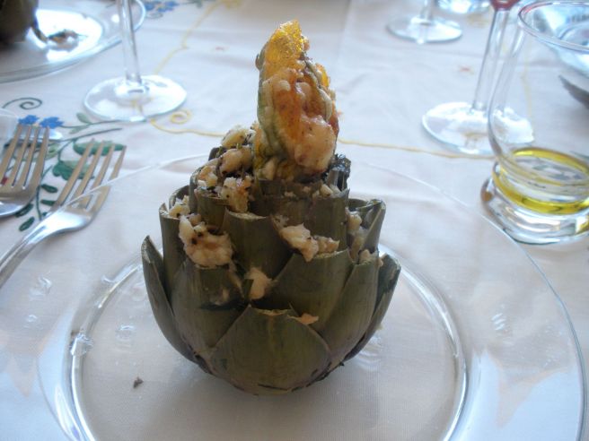 stuffed artichoke